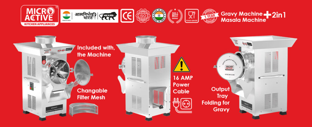 Gravy+Masala Machine